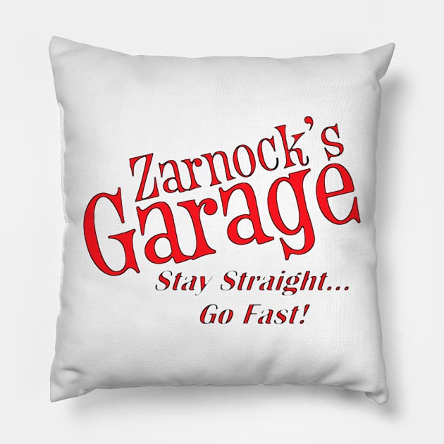 Stay Straight - Go Fast "RED" Pillow by Hot Wheels Tv