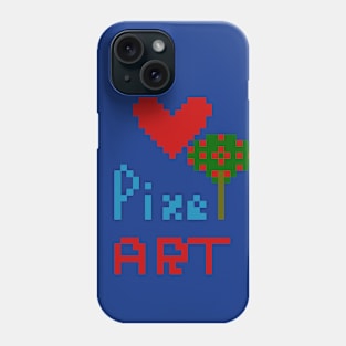 Love Pixel Art Phone Case