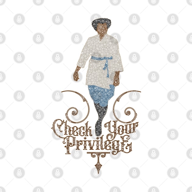 Check Your Privilege Circle Design by pbdotman