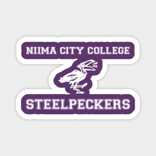 Niima City College Steelpeckers Magnet