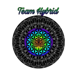 Team Hybrid Cannabis Sacred Geometry T-Shirt