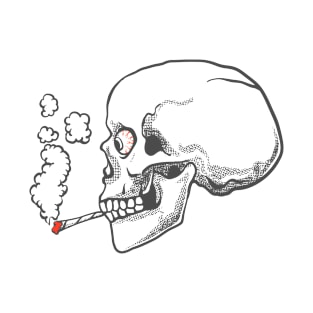 Skull smoke T-Shirt