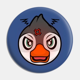 Angry Penguin Mersey Pin