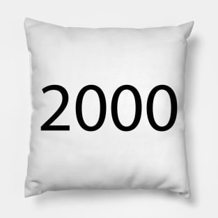 2000 Pillow