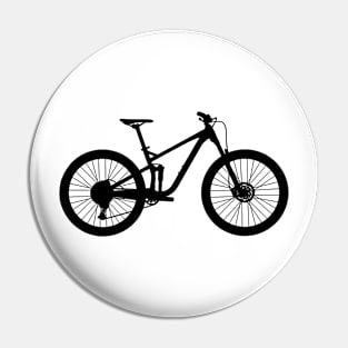 Marin Rift Zone Trail Mountain Bike Silhouette Pin