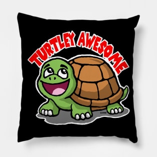 Turtley Awesome Pillow