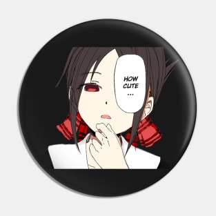 Kaguya How Cute Colored Pin