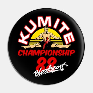 Kumite Championship Bloodsport 88 Pin