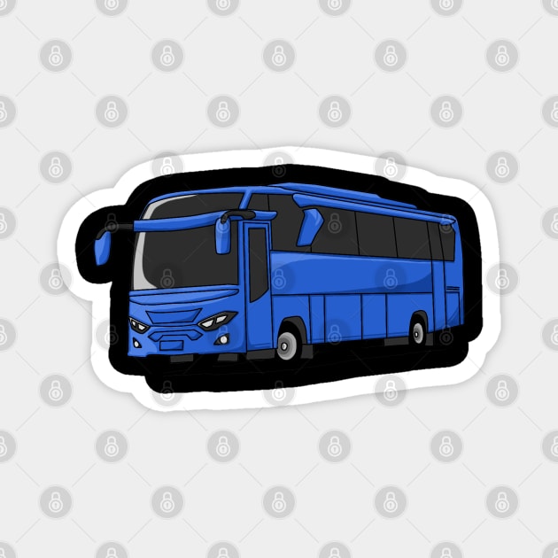 The big blue bus Magnet by End12