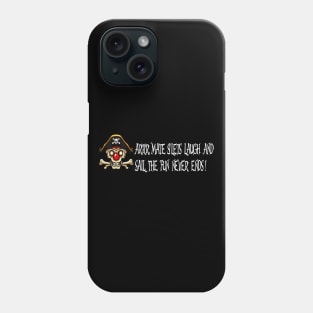 Pirate clown, fun Phone Case