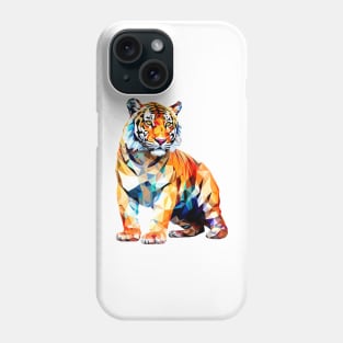 Origami Cute Tiger King Phone Case