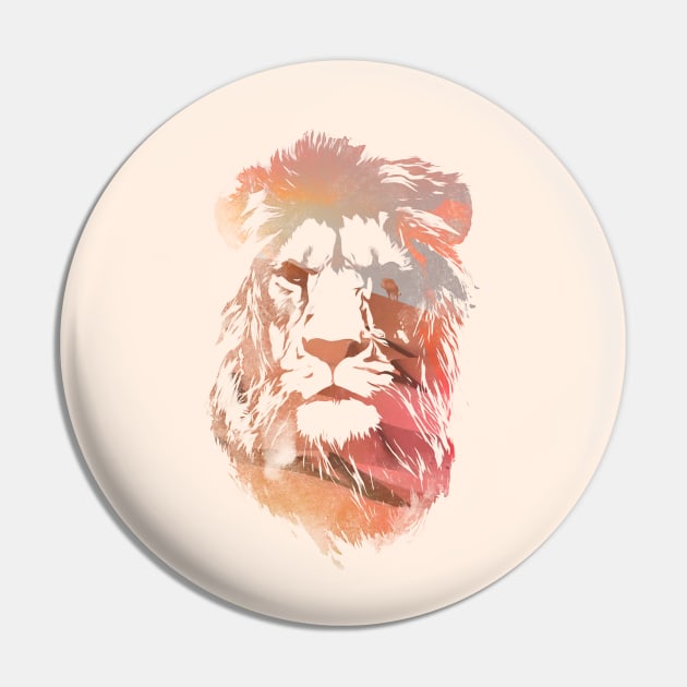 Desert lion Pin by astronaut