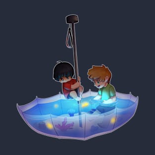 Umbrella Pool (NightLight) T-Shirt