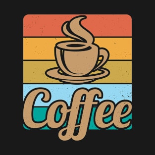 Retro Square coffee T-Shirt