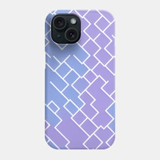 Maze Puzzle - Abstract Geometric Pattern Phone Case