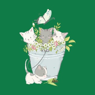 Cute Spring Kitties T-Shirt