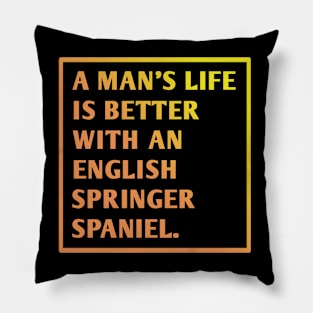 English Springer spaniel Pillow