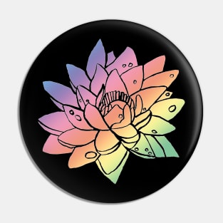 Water lilly Pastel Pin