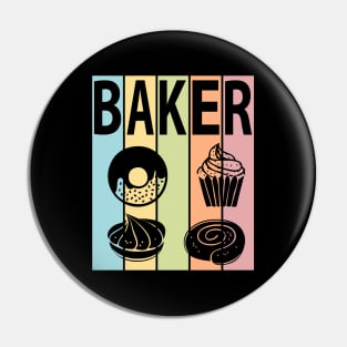 BAKER PASTEL COLORS DESSERTS PASTRY CHEF BAKING LOVER TRENDY Pin