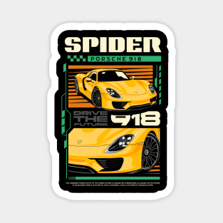 Spyder Porsche 918 Magnet