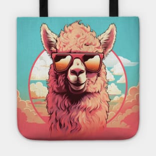 Vintage Trauma Llama Alpaca Tote