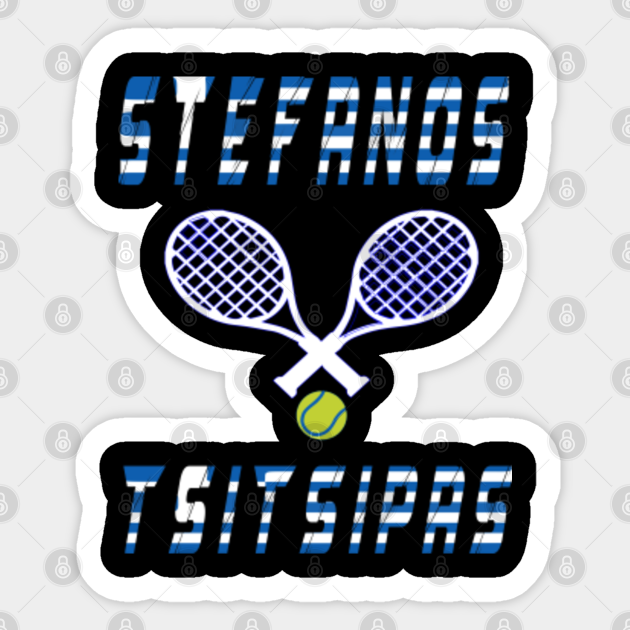 Stefanos Tsitsipas Of Greece Stefanos Tsitsipas Masks Sticker Teepublic