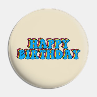 Happy Birthday Pin