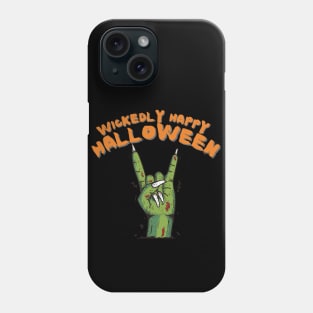 Wickedly Happy Halloween - Halloween Couple Phone Case