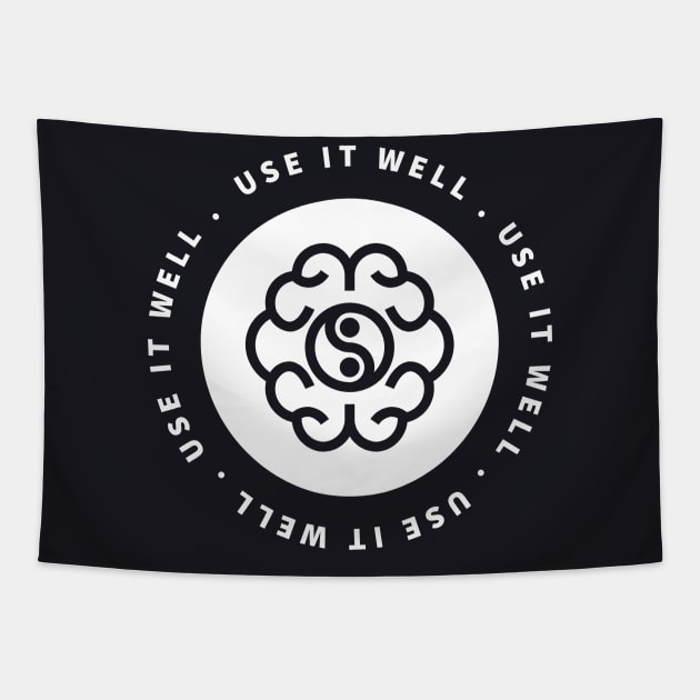 Use It Well Tapestry by Suzhi Q