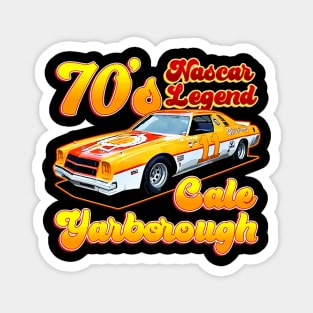 Cale Yarborough 70S Retro Magnet