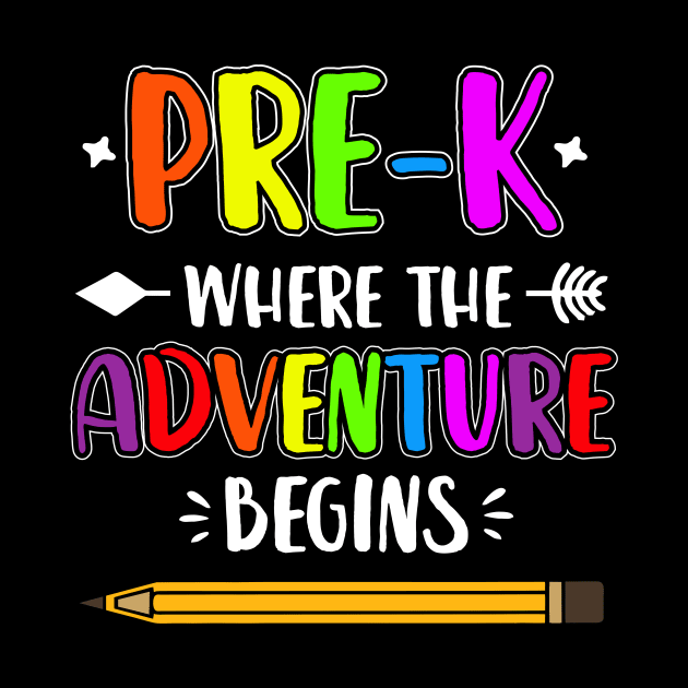 Pre-K Where The Adventure Begins by luisharun