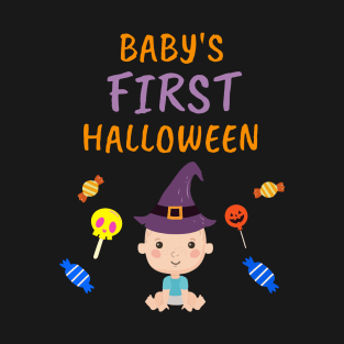 Baby's First Halloween Pregnancy Announcement T-Shirt