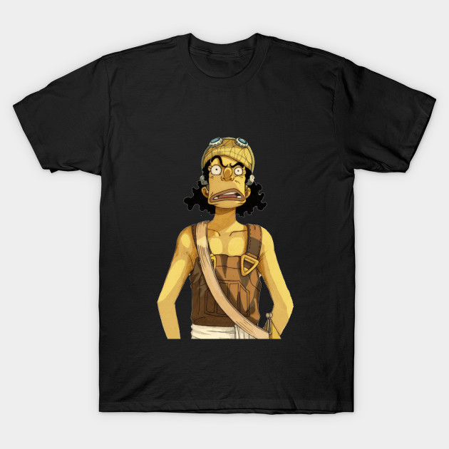 Captain Usopp One Piece Anime T Shirt Teepublic