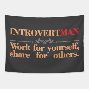 Introvert Sosial Interaction Tapestry