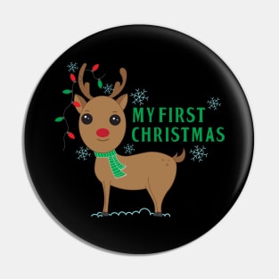 My First Christmas Pin