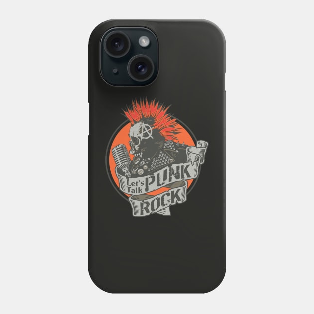 Let's Talk Punk Rock Logo Phone Case by Let's Talk Punk Rock