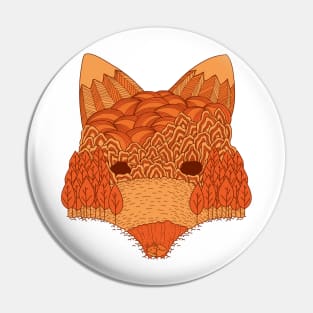 Where The Fox Hides Pin