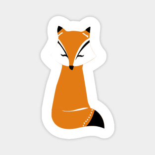 Fox Pattern Magnet