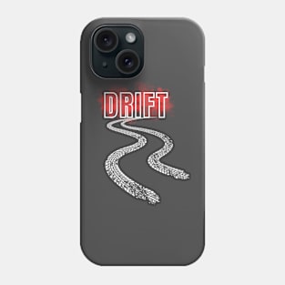 Drift Car Tyre Tracks Phone Case