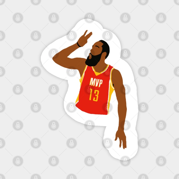 James Harden MVP Magnet by rattraptees