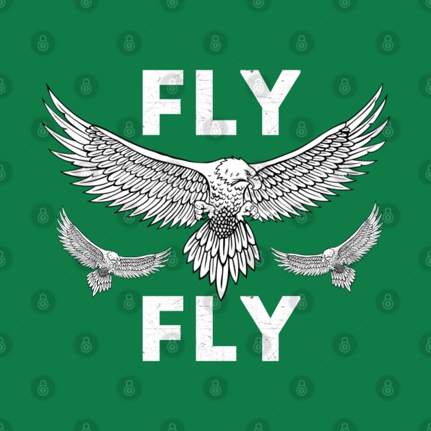 Flying Eagle Fly Shirt by JJDezigns