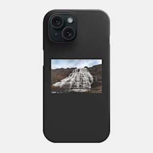 Dynjandi Waterfall in North Iceland Westfjords Photograph Phone Case