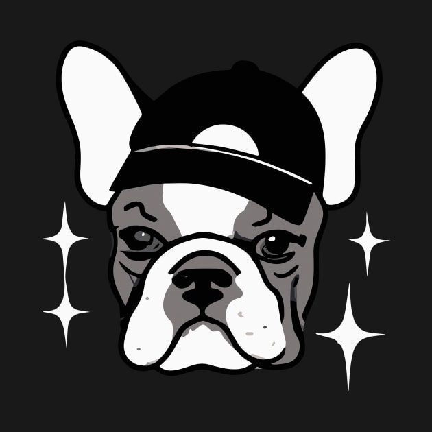 French Bulldog Gangsta Rap Dog Owner Frenchie Funny Dog by BetterManufaktur