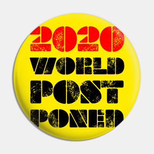 2020 World Postponed Pin