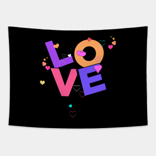 Valentines Love Tapestry