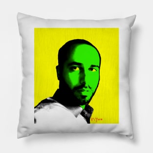 SEXY FUNNY ALIEN BOY - Pop art colors - Alien Pillow