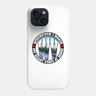 Heart Stays Home - West Virginia Phone Case