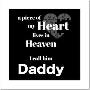 A piece of my heart is in Heaven - I call him Tatay Poster for Sale by  Magic-Moon