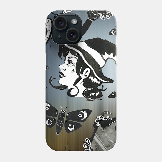 Halloween Magic Phone Case by NJORDUR