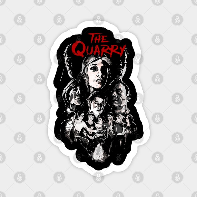 Quarry firecamp Magnet by skullbox